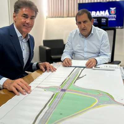 Paranhos participa de reunião técnica para tratar da licitação do viaduto do Cascavel Velho